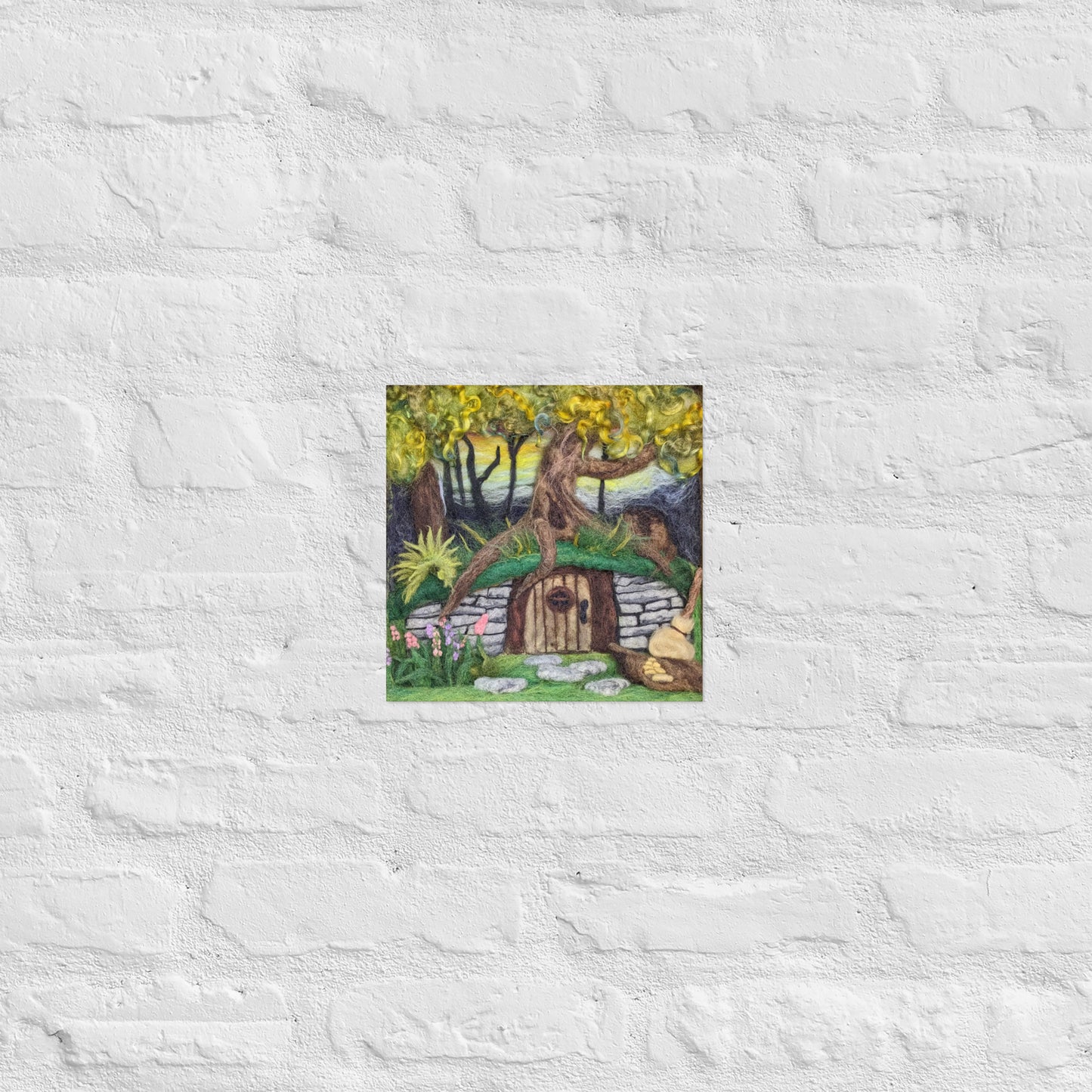 "Underhill Cottage" Photo paper poster