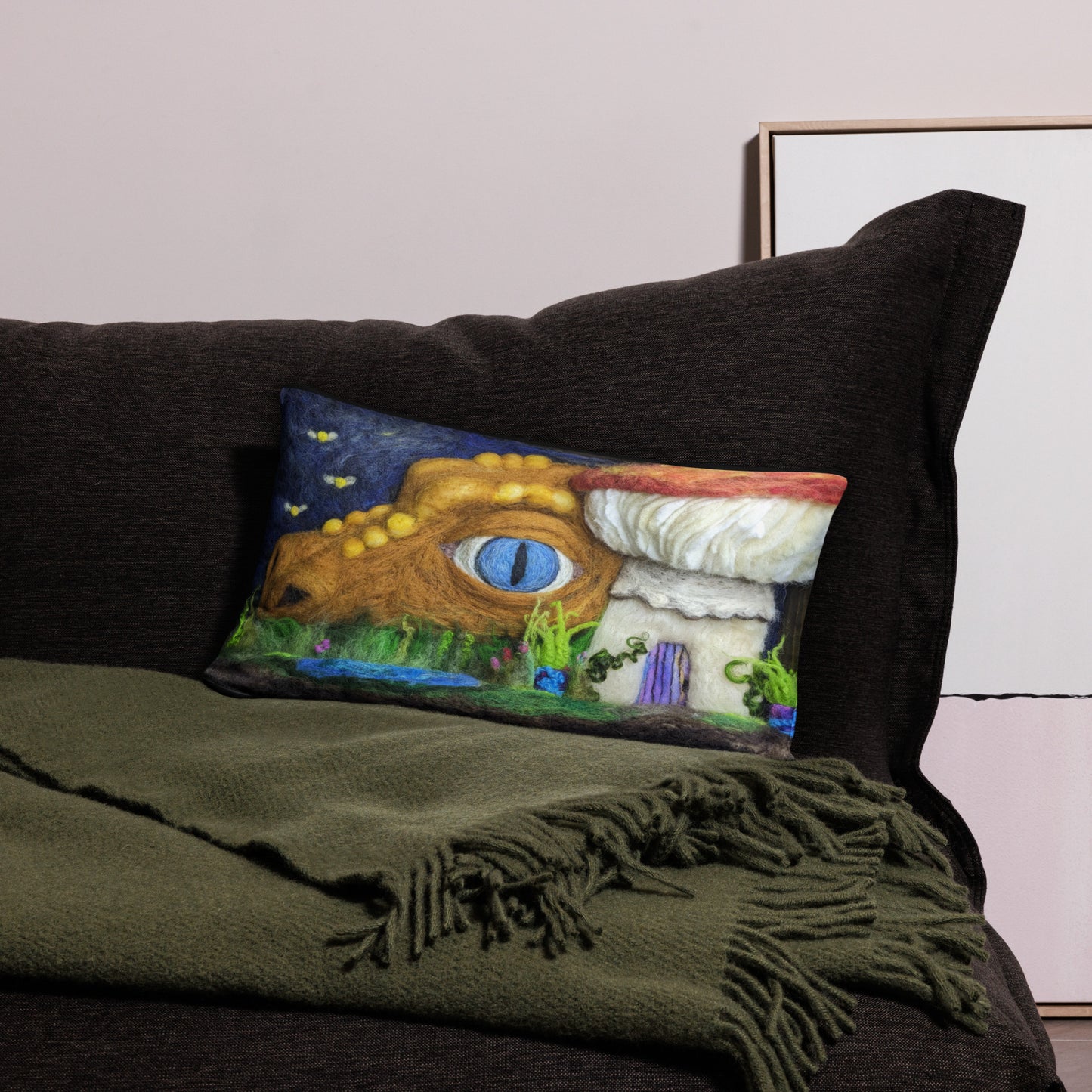 "Peeking" | Pillow Case